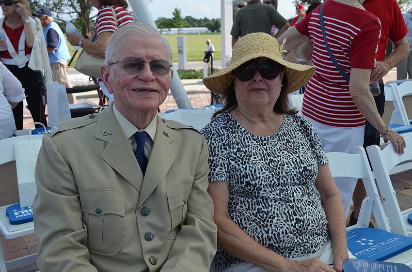 State Sen. Bob Johnson with wife, Pat.