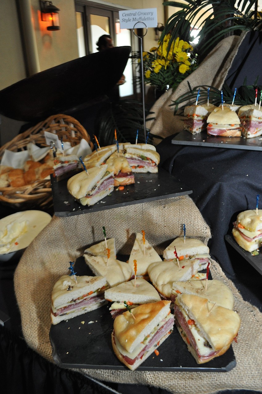 Cuisine included muffulettas, crawfish corn dogs, gumbo and other Cajun-sinpired foods.