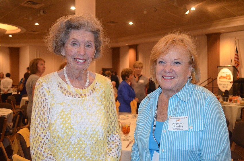 Alice Rall and Judge Nancy Donnellan