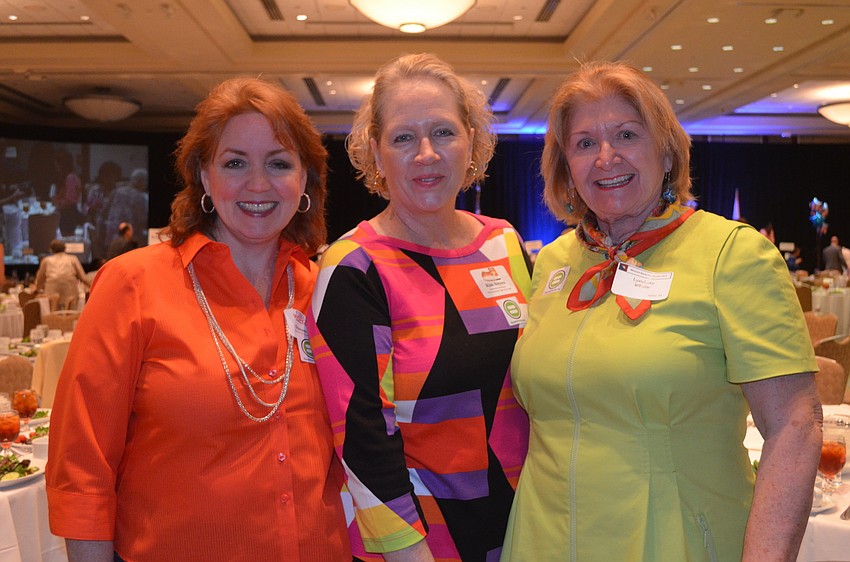 President of the Bradenton Alumnae Delta Sigma Theta Erica Sheppard and Chapel of the chapter, Kathie March