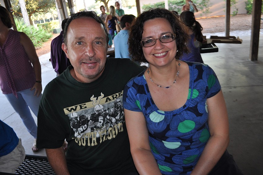 Anthony and Donna Kolody, of Braden River Lakes, attend for the first time.