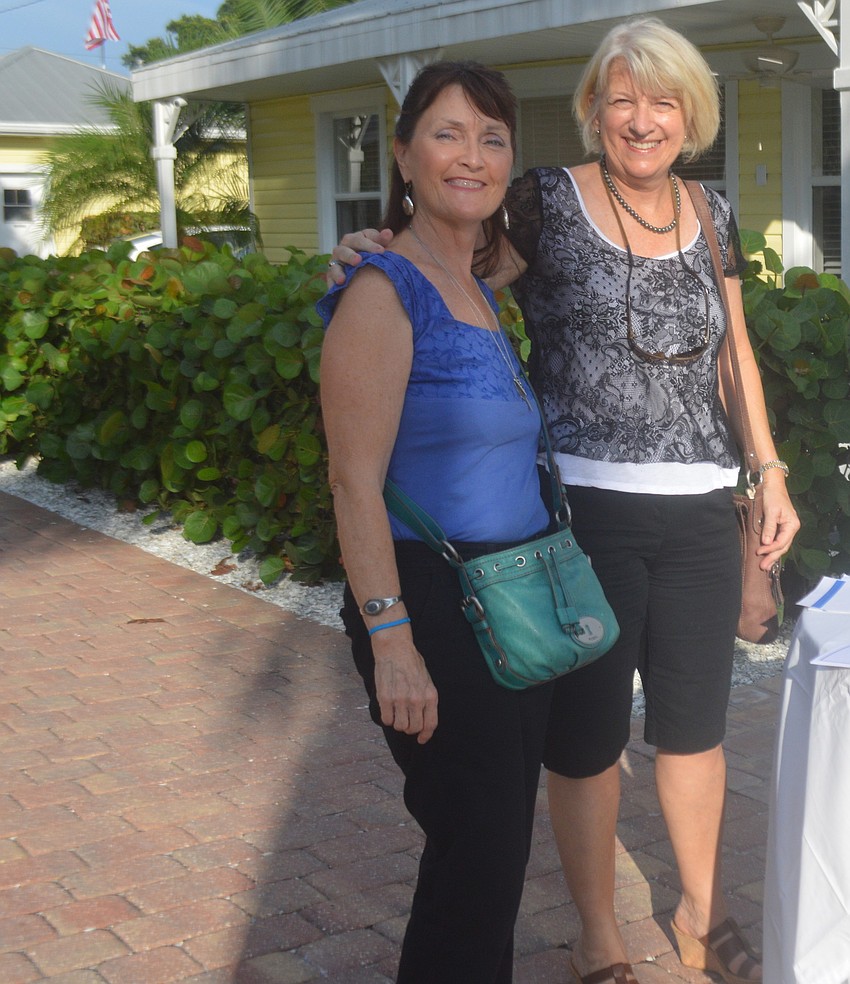 Liz Yerkes and Ellen Cross.