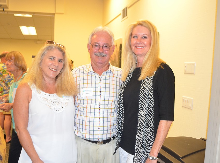 Joan Galvin, Jim Brown and Susan Phillips