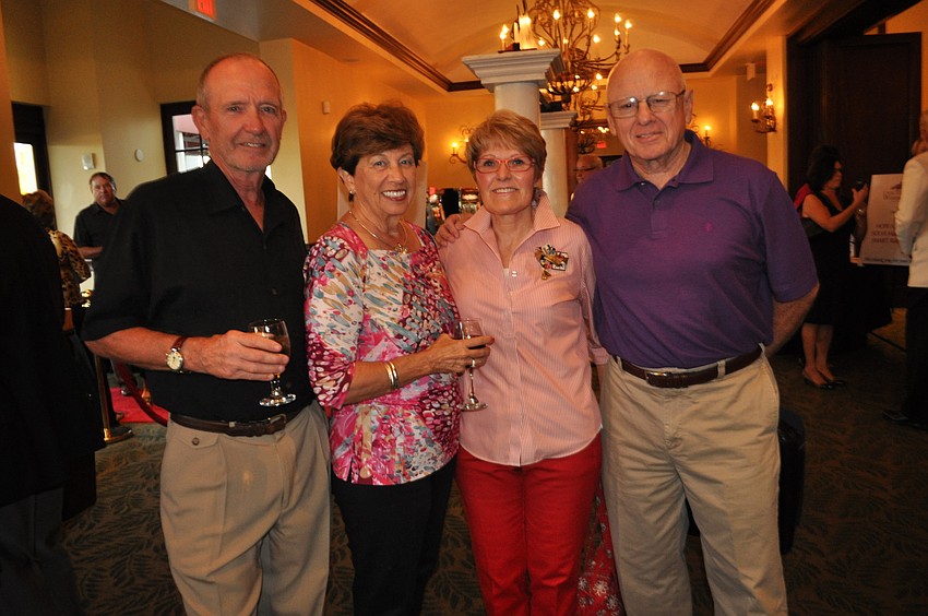 Jim and Linda Crouse with Mary and Jerry Collins