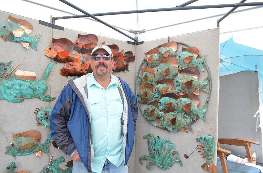 Copper artist Randy Pardue