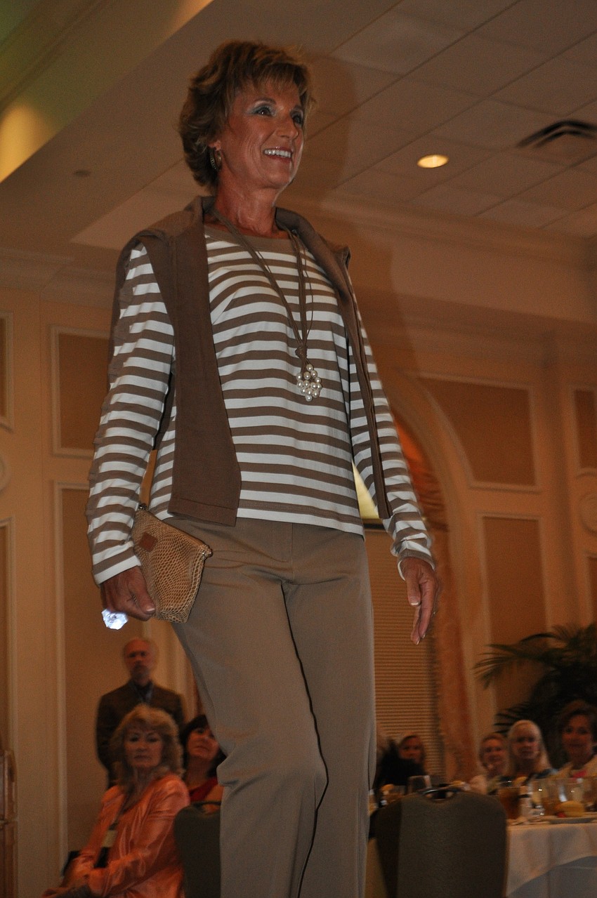 Shirley Farrell, of Siesta Key, has been a member since May.