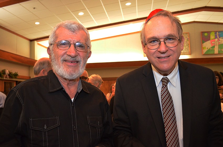 Sigmund Tobias and Frank Levey.