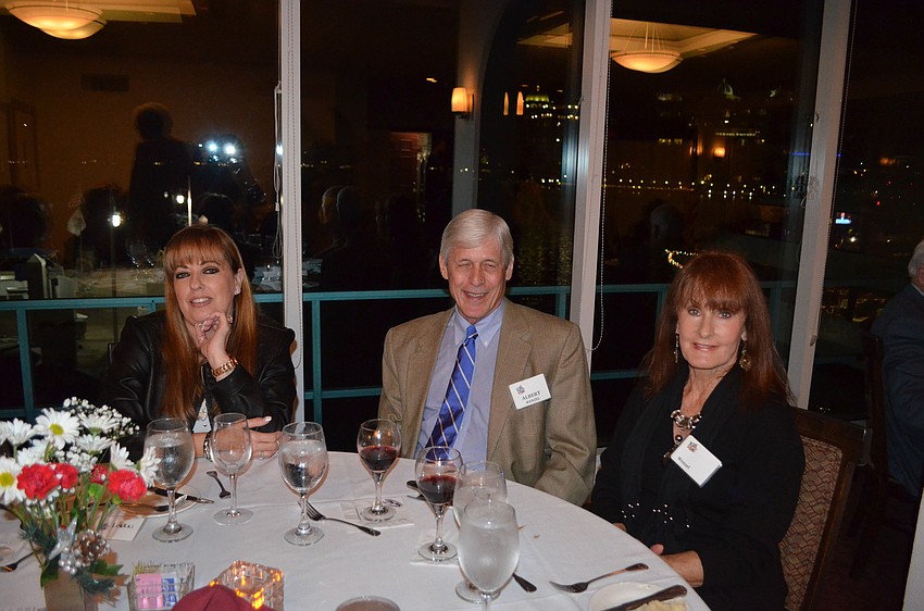 Loren Polkinghorne with Al and Traute Wenzel