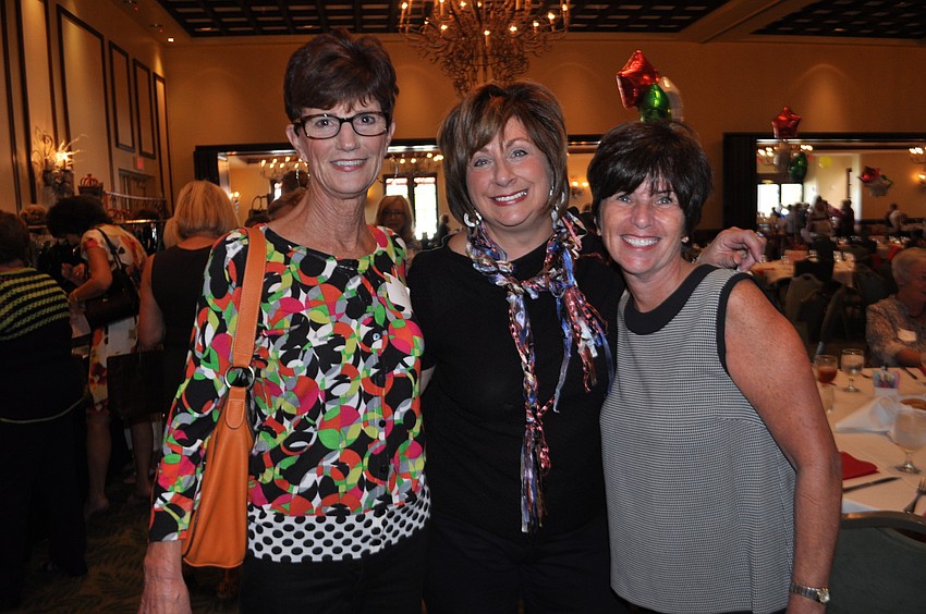 Pat Lyon, Diane Shaw and Randi Bergey