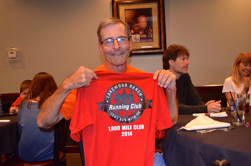 John Izzo clocked 2,223 miles last year.