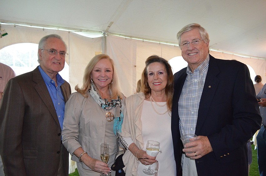 Jack and Phyllis Black with Shannon and Bob Gault