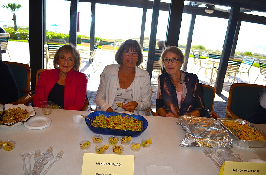 Ina Kroopnick, Monique Hanson and Georgette Abramovitz