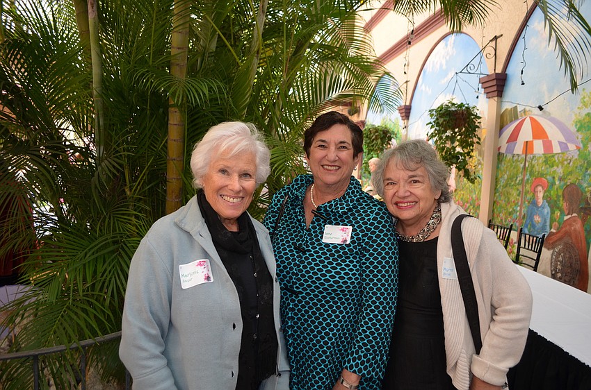 Marjorie Sayer, Jane Zukerman and Myrna Block