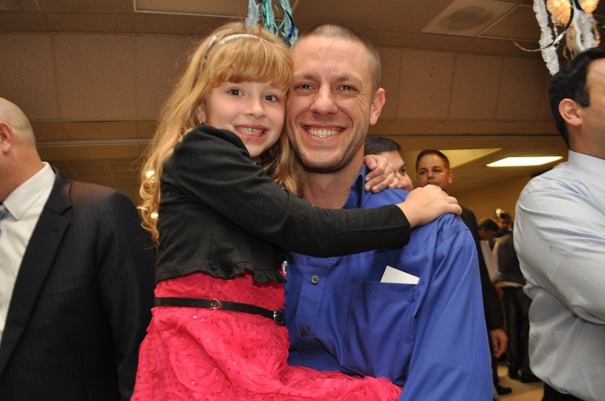 Robert and Haley Watson find the dance floor.