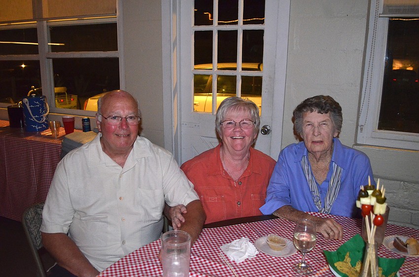 Steve and Cathy Enneper with Amy Parker