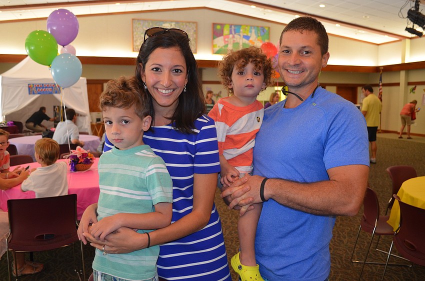 Luca, Tracey, Nico and Michael Tucci