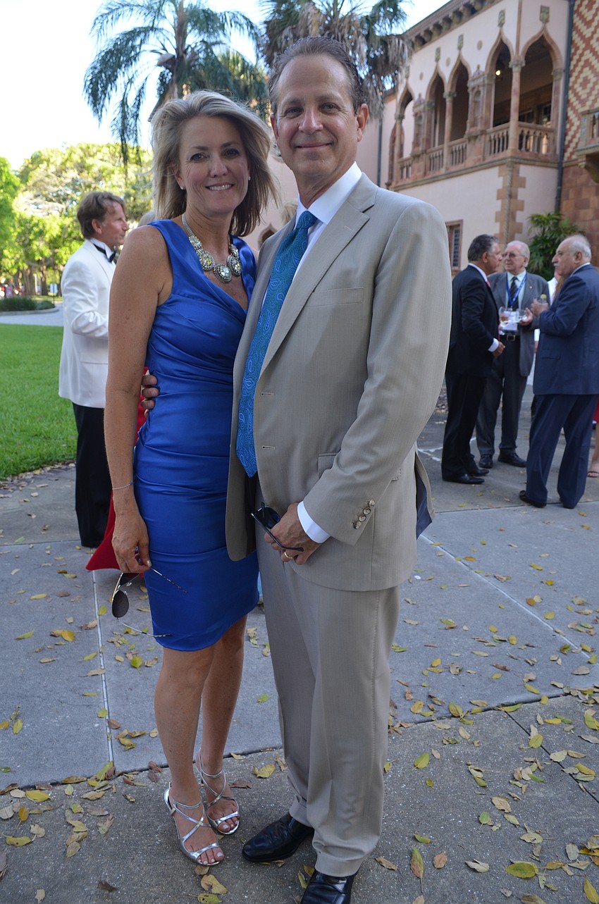 Gala Chair Beth Knopik and husband, Steve