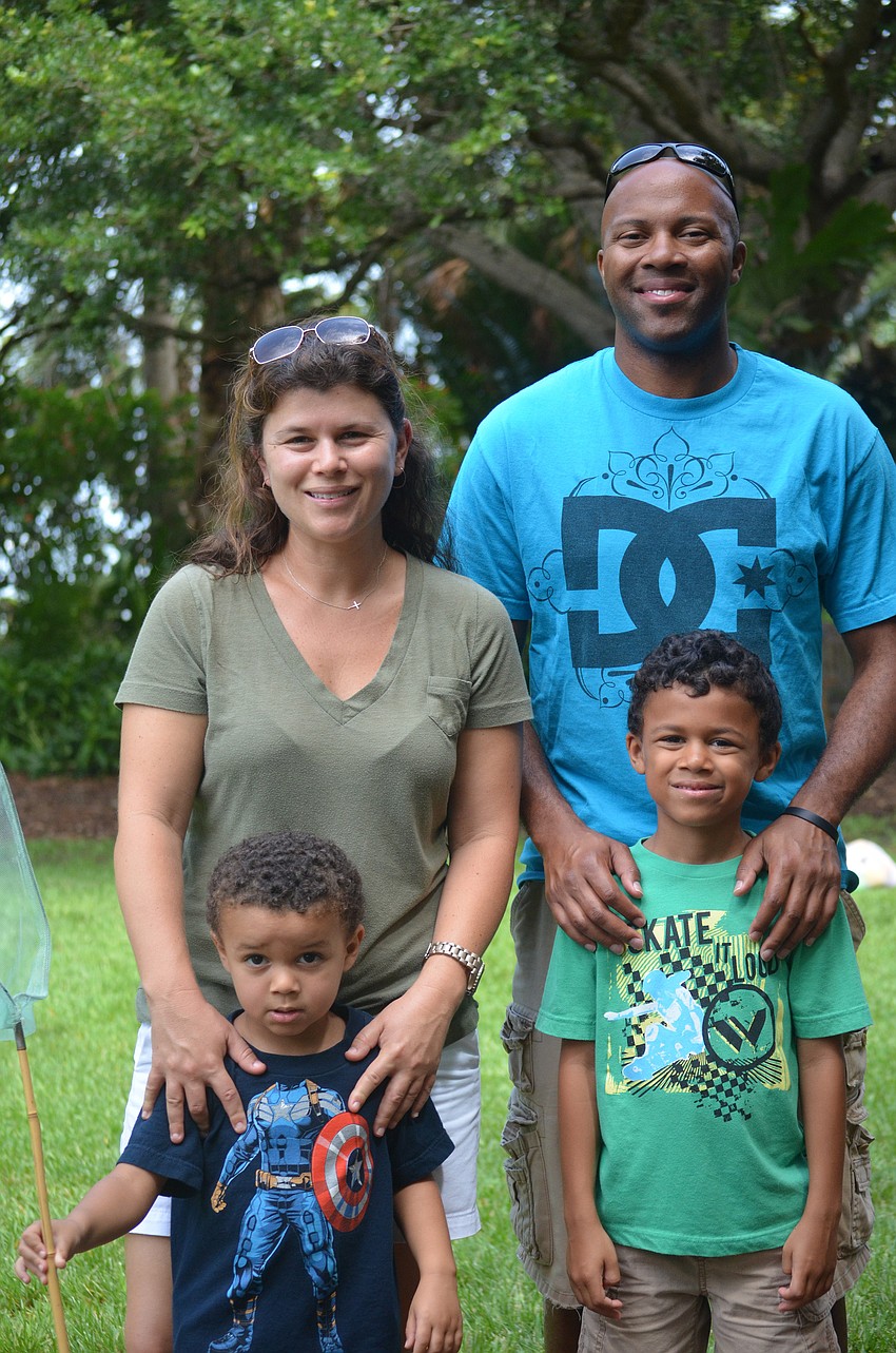 Katie, Tony and Gaven and Liam Tucker