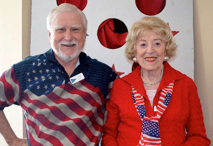 Dick Hoey and Bella Adams