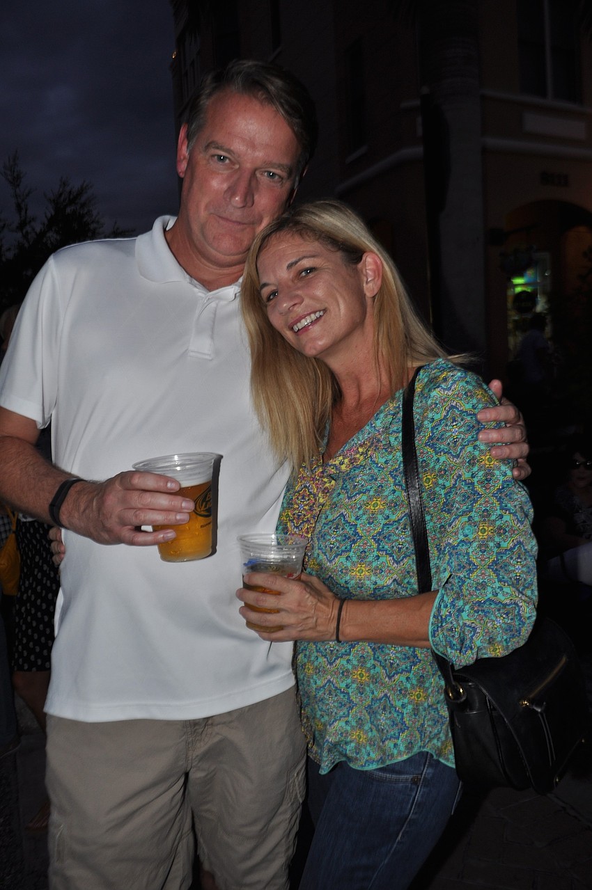 Jeff Lambert with Sheryl Rosen