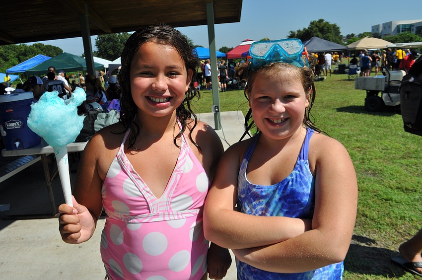 Leyna Anderson and Jessica Mooney attend Bashaw Elementary.