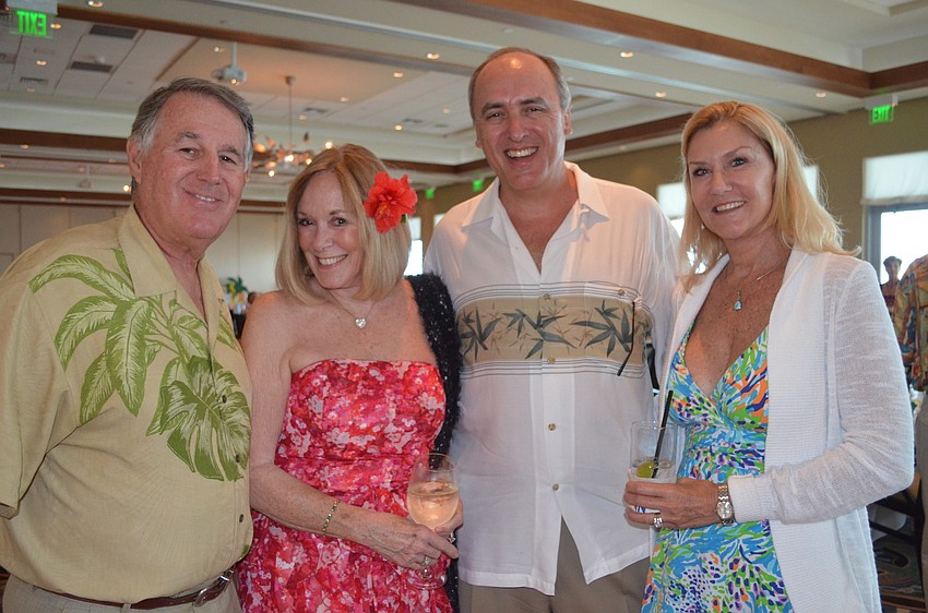 Jerry and Sandy Strom with Gerard and Jeanne Ezcurra