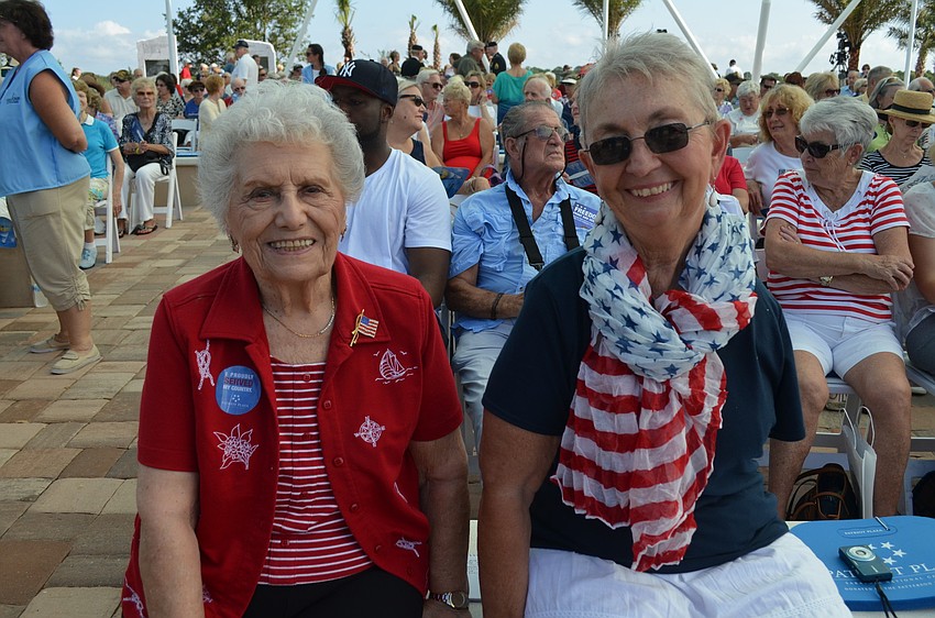 Claire Moore and Fran Valencic