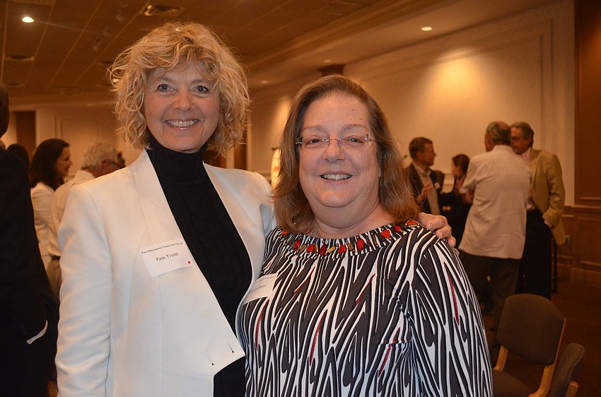 Pat Truitt and Valerie Dorr