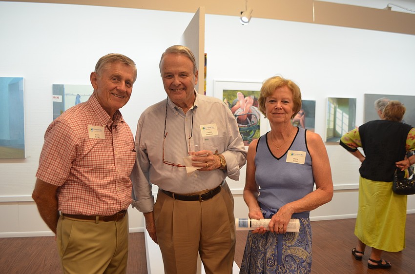 Morris Emigh, Chuck Stevenson and Sherry Emigh