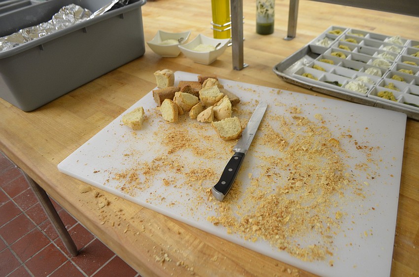 Executive Chef Andrea Bozzolo makes his own bread daily.