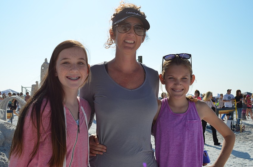 Kara Moore, Diana Giasson and Logan Giasson.