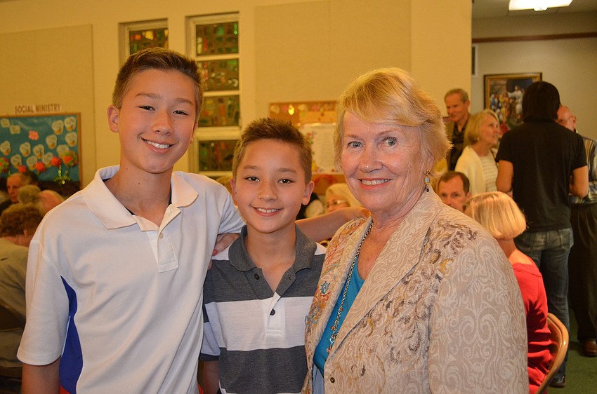 Justin, Brody and Sue Reese