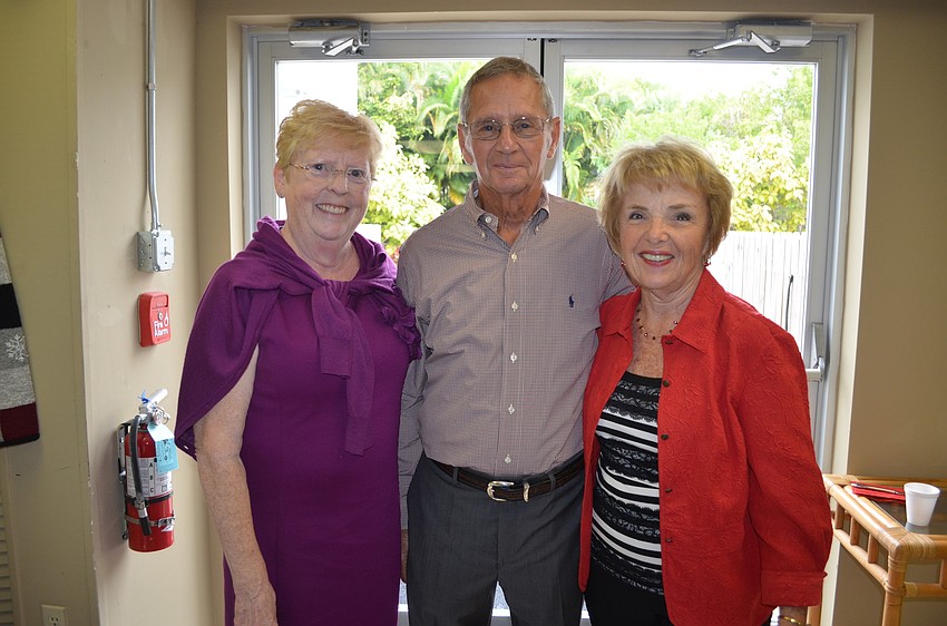 Barb Weech with Bob and Joyce Mazurek