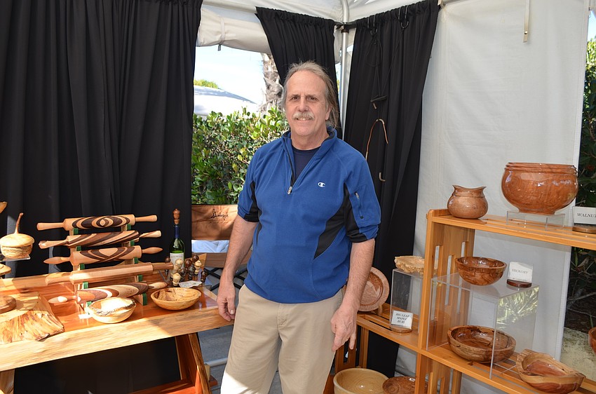 Wood turner Doug Richard