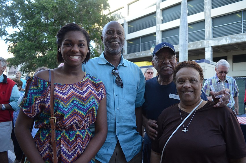 Angelika and Louis Robison with George and Clara Mims