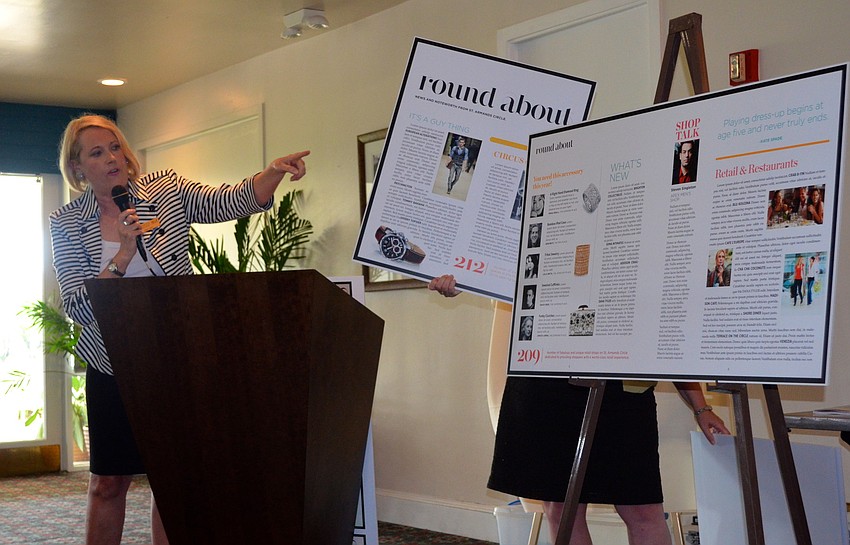 Kelly Lavin discusses plans for the upcoming St. Armands Magazine.