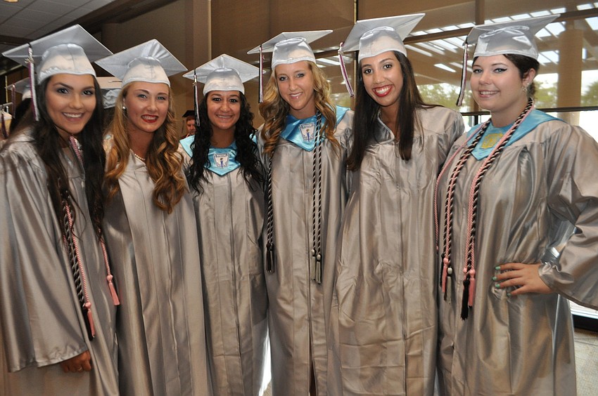 Victoria DeOliveira, Payton Diss, Briana DeFilippis, Jessica Dreger, Adriana Espinoza and HEather Greendonner