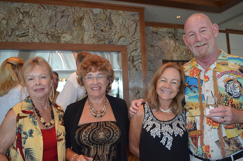 Angel Wanless, Lesley Lackmann with Terri and Andy Richardson