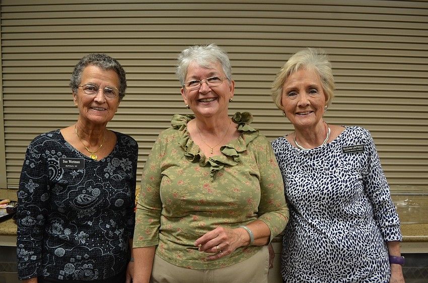 Sue Wertman, Jane Flower and Susan Unteed
