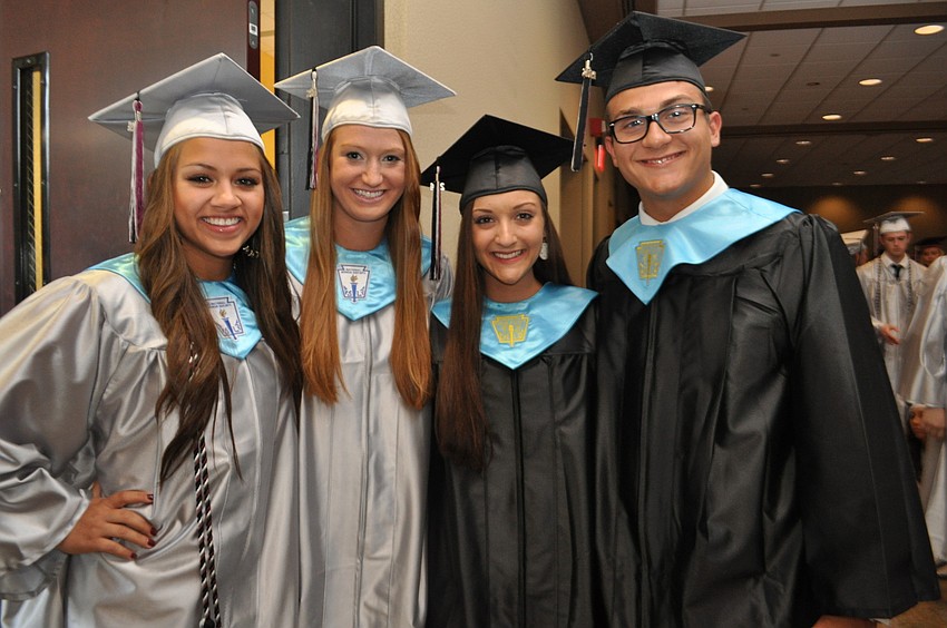 Victoria Najmy, Kayla McNulty, Rachel Arcuri and Evan Geis