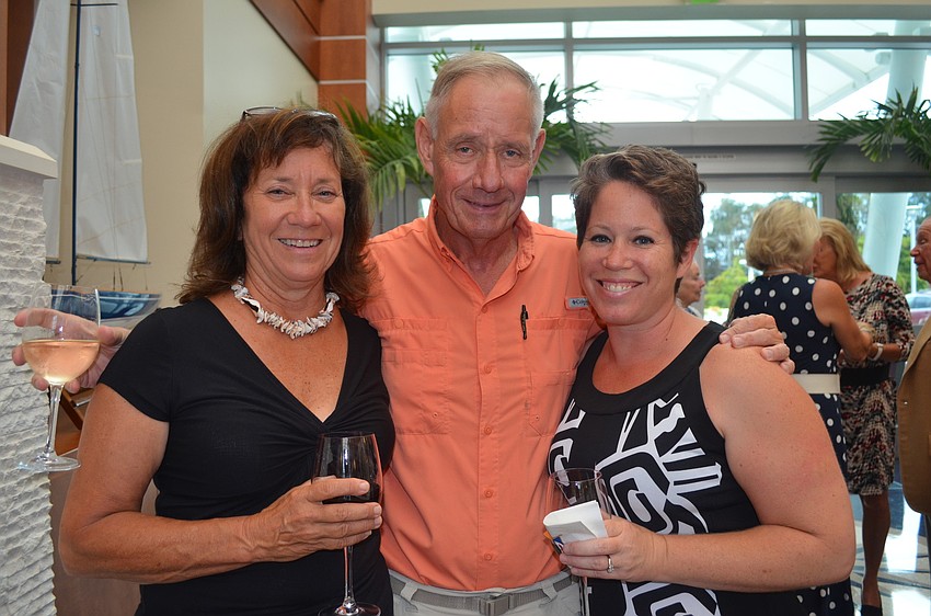 Marsha Watson with Mark and Dana Anderson