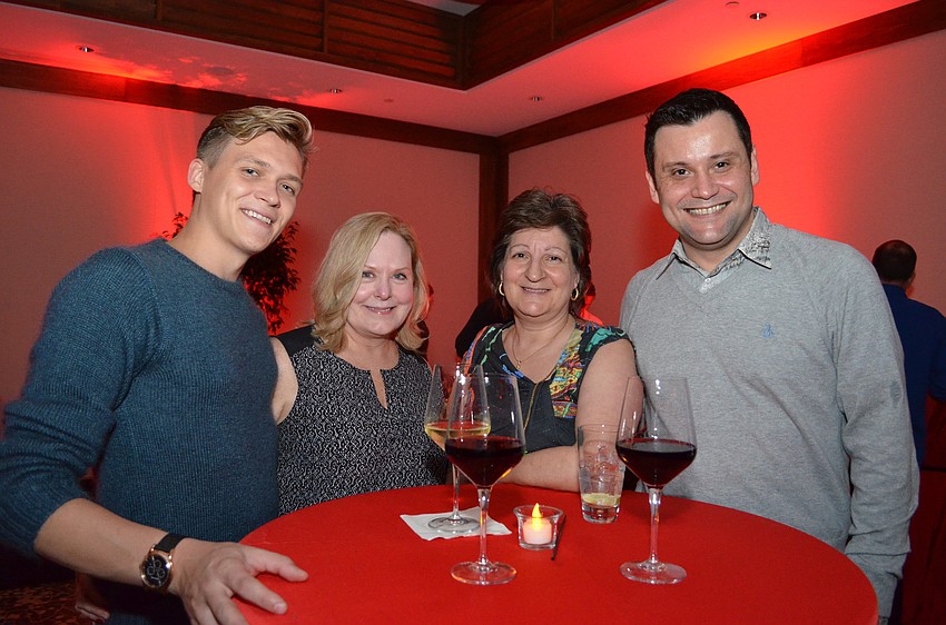 Sam Ray, Toulouse Kellam, Pam Kantor and Carlos Vicente.