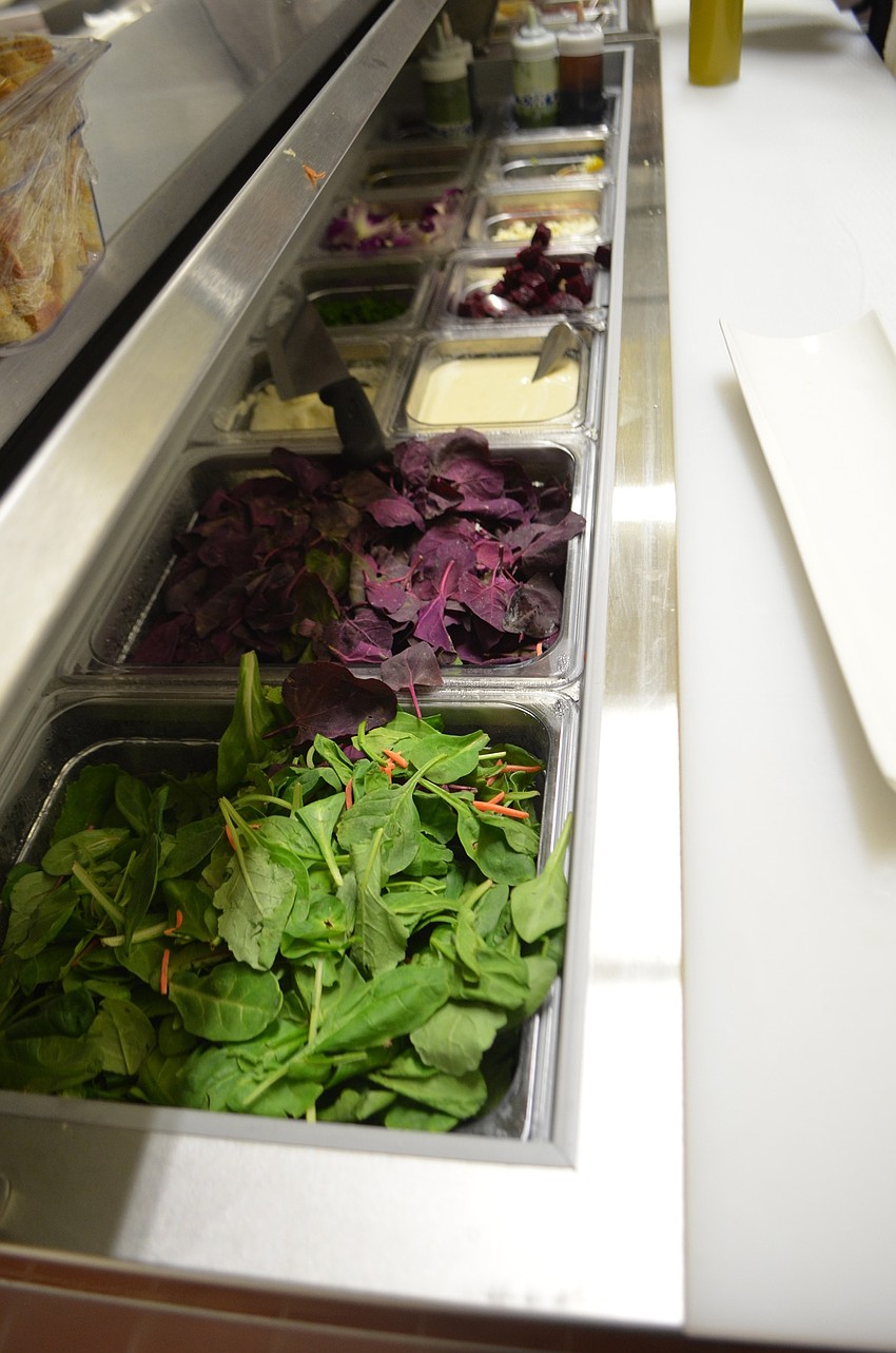 Many of the ingredients Bozzolo uses are organic.