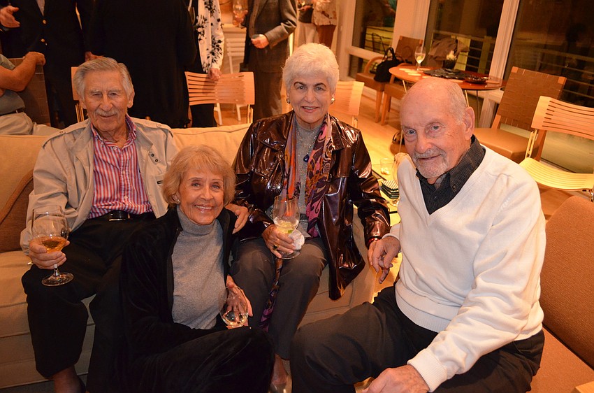 Sydney Katz, Elaine Kealing, Nancy Schlossberg and Ron Grossman