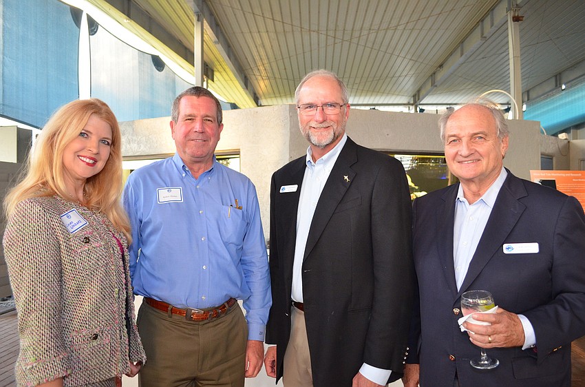 Laura Woodward, Robert Thomas, G. Lowe Morrison and Bob Carter