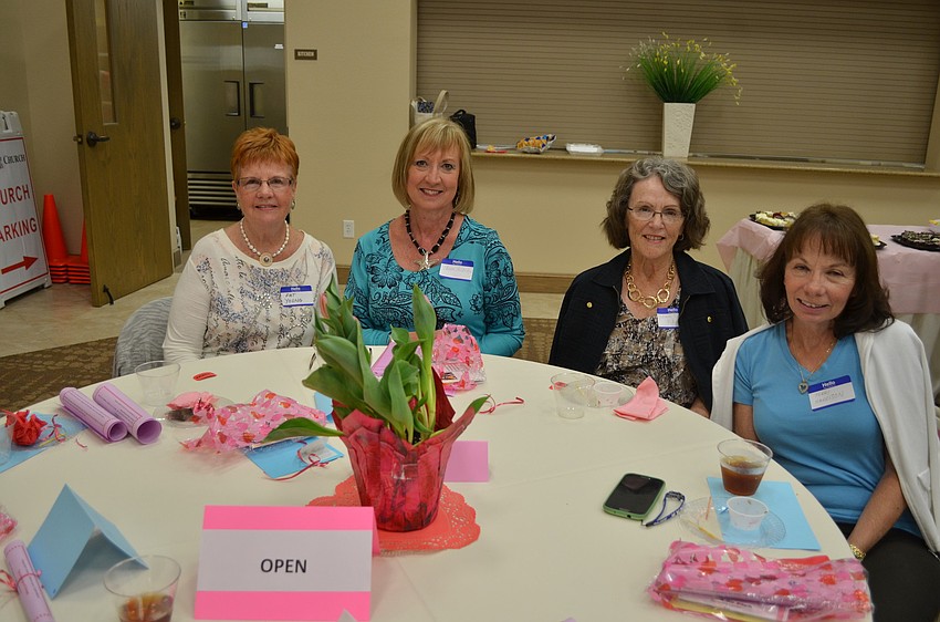 Pat Young, Sharon Holridge, Jan Rhein and Terri Harrison