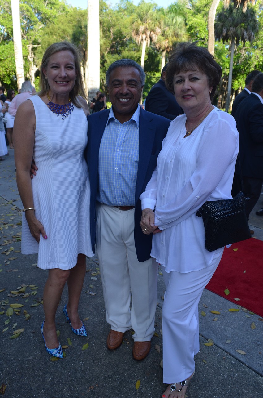 Diane Schleicher with Ali and Gloria Bahaj