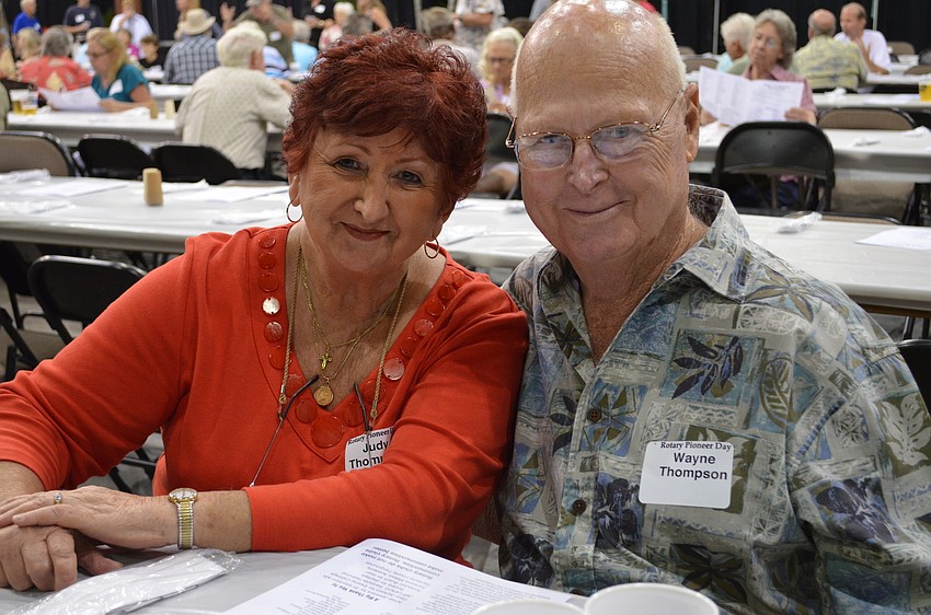 Judy and Wayne Thomson attend the Pioneer Day Picnic.