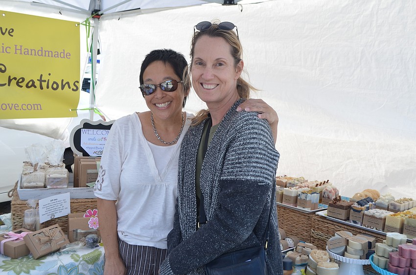 Fay Lynne Huag and Linda Luck