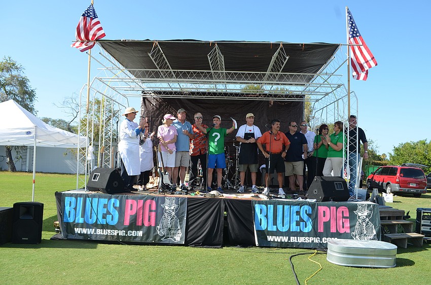 The participating restaurants and businesses are recognized.